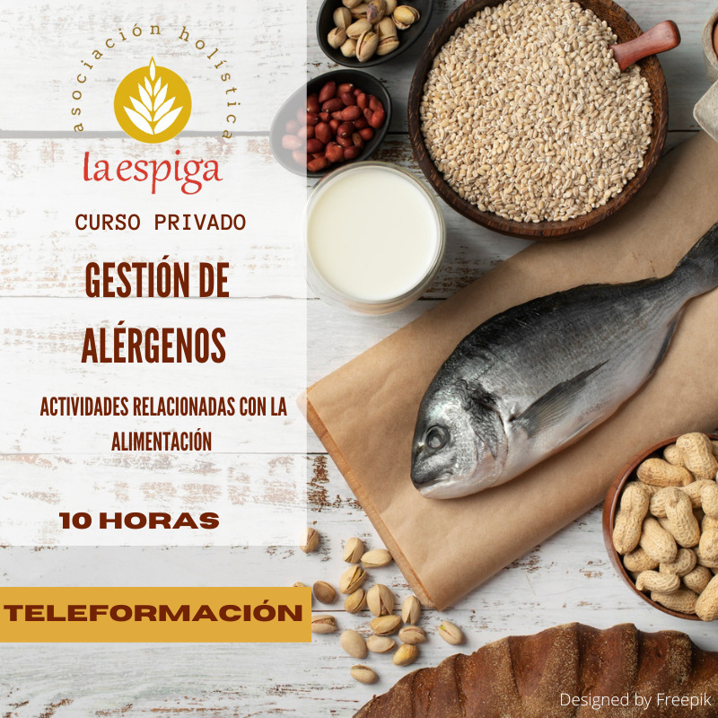 GESTIÓN DE ALÉRGENOS (10 HORAS). SEPTIEMBRE 25
