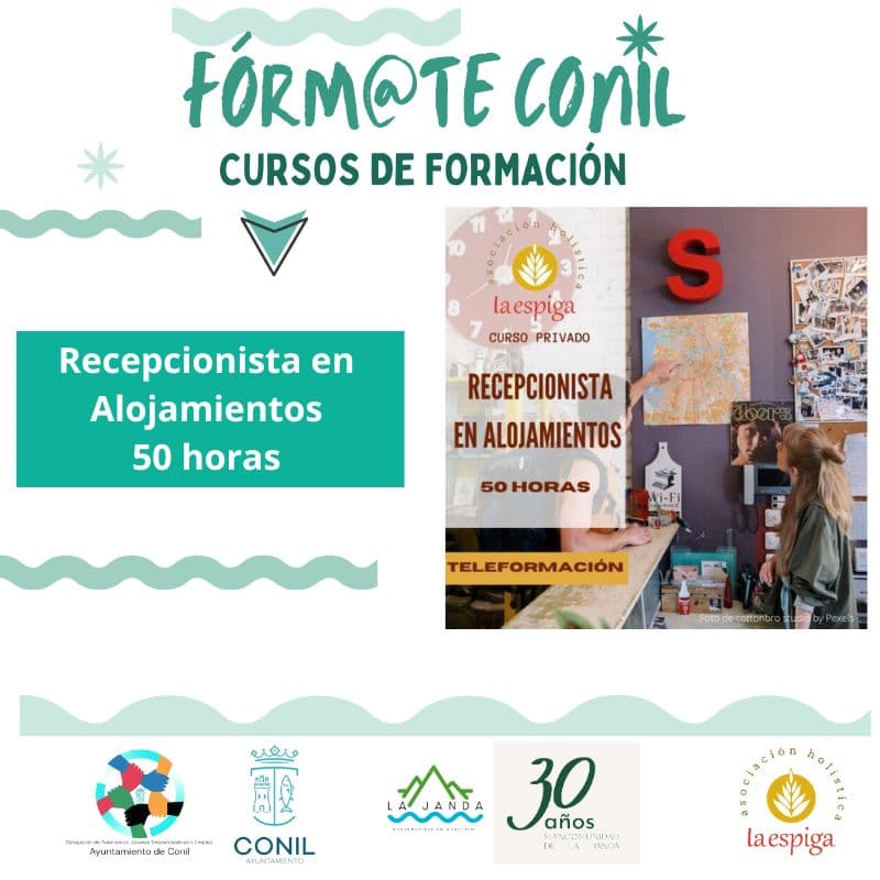 Curso RECEPCIONISTA EN ALOJAMIENTOS. Primera Edición. FORM@TE CONIL